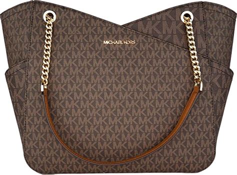 michael kors black and brown shoulder bag|Michael Kors handbags tote brown.